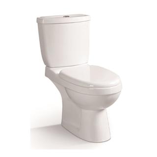 YS22210P Toaletă ceramică din 2 piese, toaletă cu sifon cu sifon în P cuplată;
