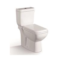 YS22212S Toaletă ceramică din 2 piese cu design retro, toaletă cu sifon cu sifon în P cuplată;