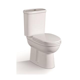 YS22215P Toaletă din ceramică din 2 piese, toaletă cu sifon în P cu sifon;