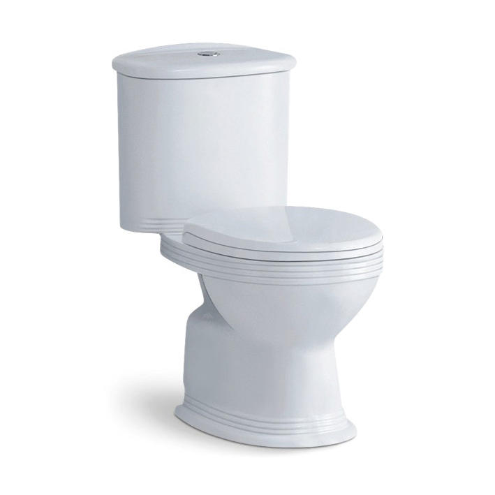 YS22262P Toaletă ceramică din 2 piese, toaletă cu capcană P;