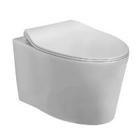 YS22279H Toaletă din ceramică suspendată, Toaletă montată pe perete fără margine, cu spălare;