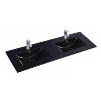 YS27286B-120D Chiuvetă dulap din ceramică smălțuită negru mat, chiuvetă, chiuvetă pentru toaletă;