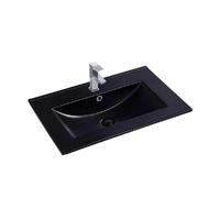YS27286B-60 Chiuvetă dulap ceramică smălțuită negru mat, chiuvetă, chiuvetă pentru toaletă;