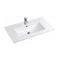 YS27286W-75 chiuvetă din ceramică smălțuită alb mat, chiuvetă, chiuvetă pentru toaletă;