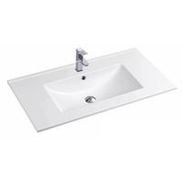 YS27286W-80 chiuvetă din ceramică smălțuită alb mat, chiuvetă, chiuvetă pentru toaletă;