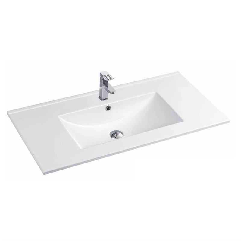 YS27286W-90 chiuvetă din ceramică smălțuită alb mat, chiuvetă, chiuvetă pentru toaletă;