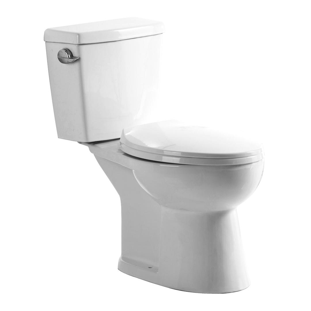 YS22238 WC din ceramica 2 piese, WC alungit S-trap, WC certificat TISI/SNI;