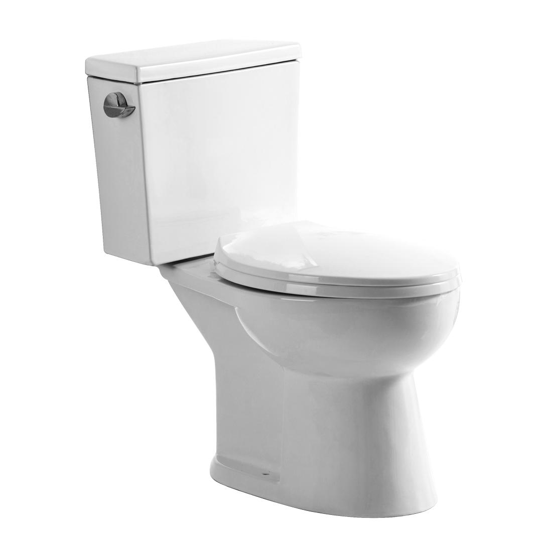 YS22241 WC din ceramica 2 piese, WC alungit S-trap, WC certificat TISI/SNI;