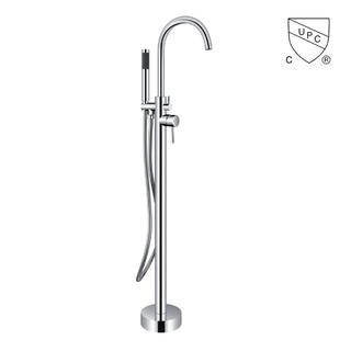Y0118 UPC, robinet pentru cadă de sine stătător certificat CUPC, robinet pentru cadă cu montare pe podea;