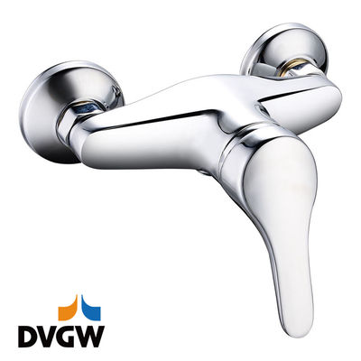 4135-20 certificat DVGW, robinet din alamă baterie de duș de perete cu apă caldă/rece