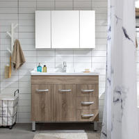 YS54102-M1 mobilier de baie, dulap cu oglindă, chiuvetă de baie
