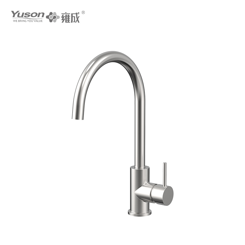 3161-50 Robinet inox 316L Robinet pentru chiuveta de bucatarie cu o singura maneta