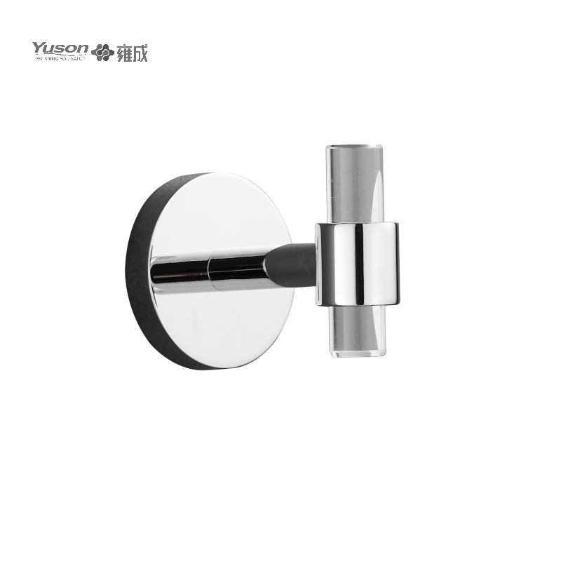 12188 Accesorii Sleek pentru baie, cârlig pentru halat, zinc/alama/SUS carlig pentru halat, montat pe perete (Seria 12100)