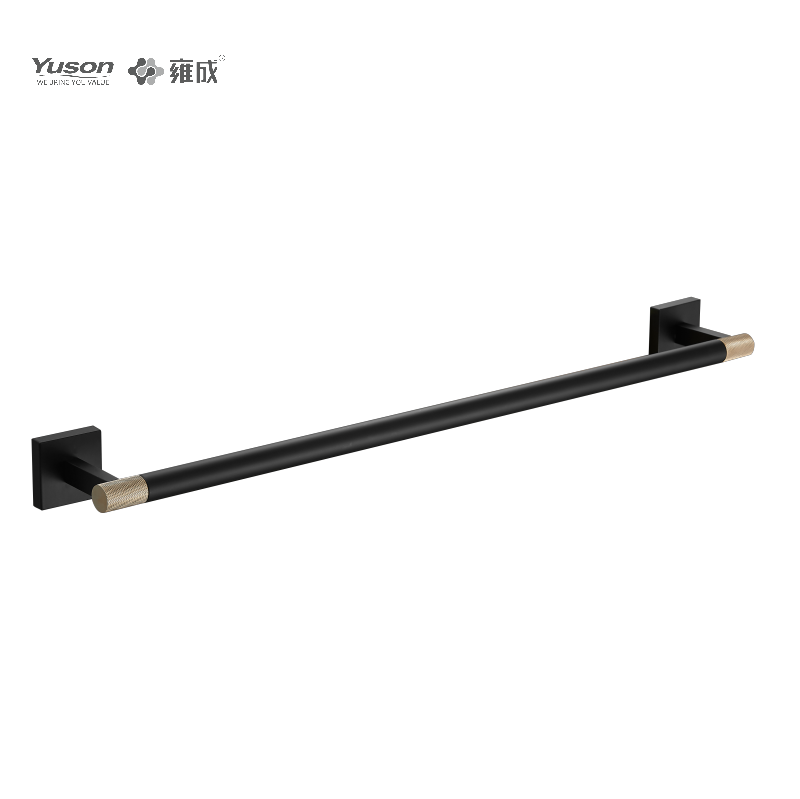 12324 Accesorii elegante pentru baie, bare pentru prosoape, 24”, Suport pentru prosoape, zinc/alama/SUS Suport pentru prosoape, montat pe perete (Seria 12300)