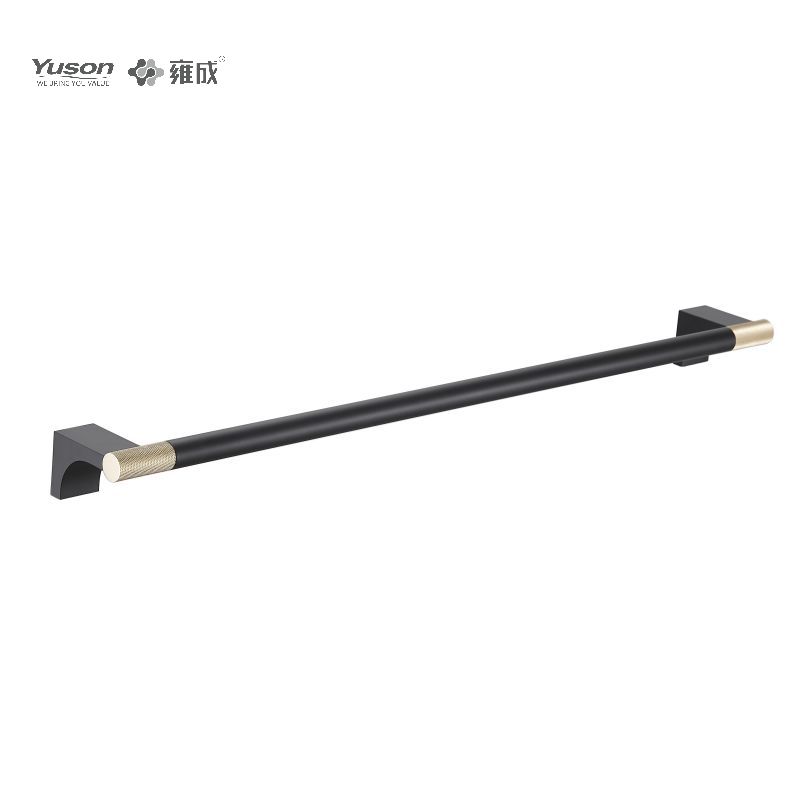 12424 Accesorii elegante pentru baie, bare pentru prosoape, 24”, Suport pentru prosoape, zinc/alama/SUS Suport pentru prosoape, montat pe perete (Seria 12400)
