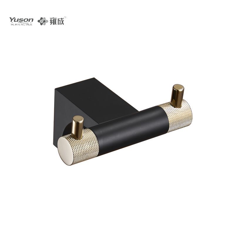 12488 Accesorii Sleek pentru baie, cârlig pentru halat, zinc/alama/SUS carlig pentru halat, montat pe perete (Seria 12400)