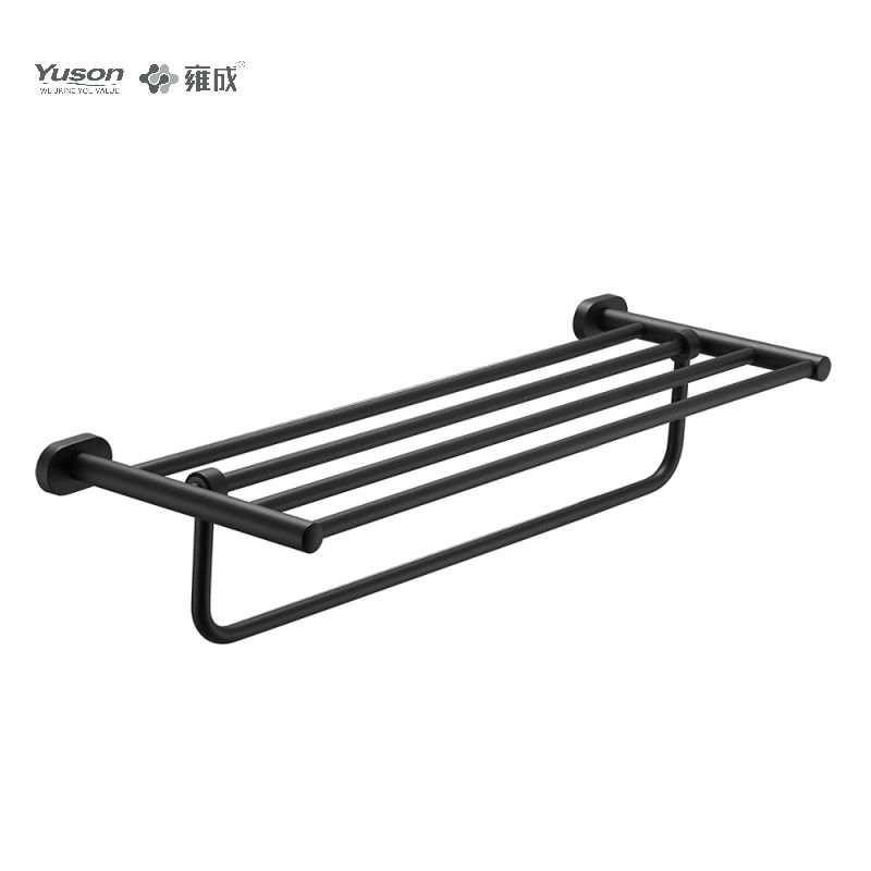 13362 Accesorii elegante pentru baie, rafturi pentru prosoape, suport pentru prosoape, zinc/alama/SUS Suport prosoape, montat pe perete (Seria 13300)