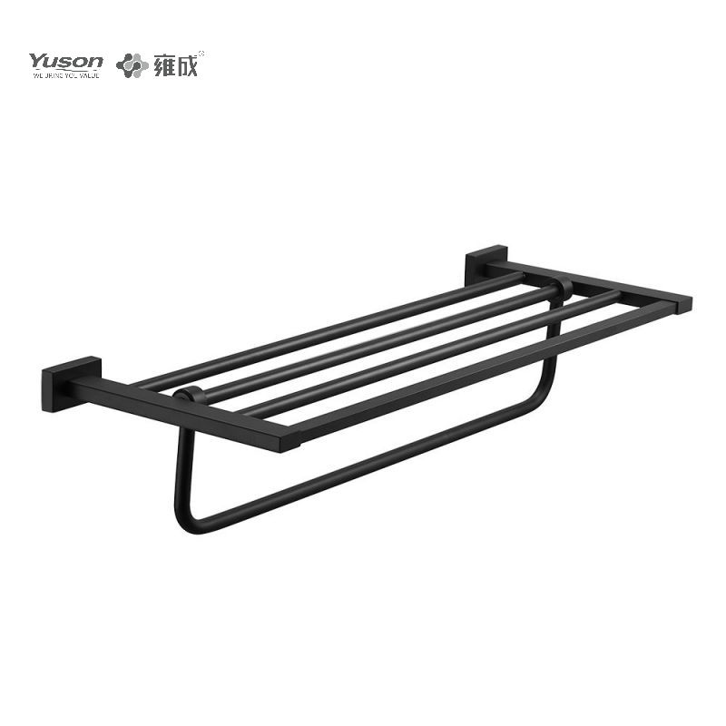 13462 Accesorii elegante pentru baie, rafturi pentru prosoape, suport pentru prosoape, zinc/alama/SUS Suport prosoape, montat pe perete (Seria 13400)