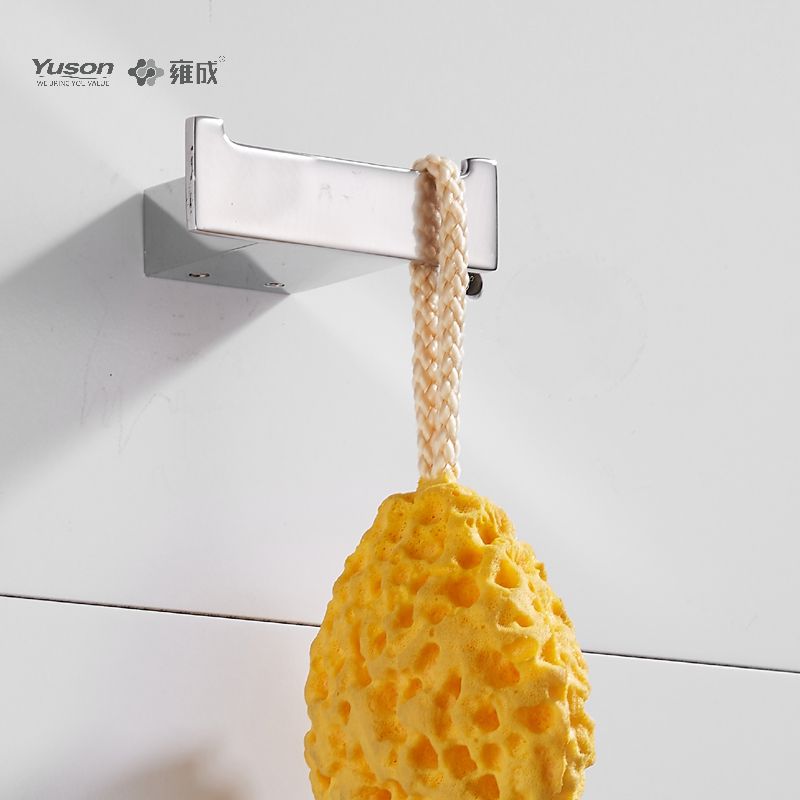 15088 Accesorii Sleek pentru baie, cârlig pentru halat, zinc/alama/SUS carlig pentru halat, montat pe perete (Seria 15000)