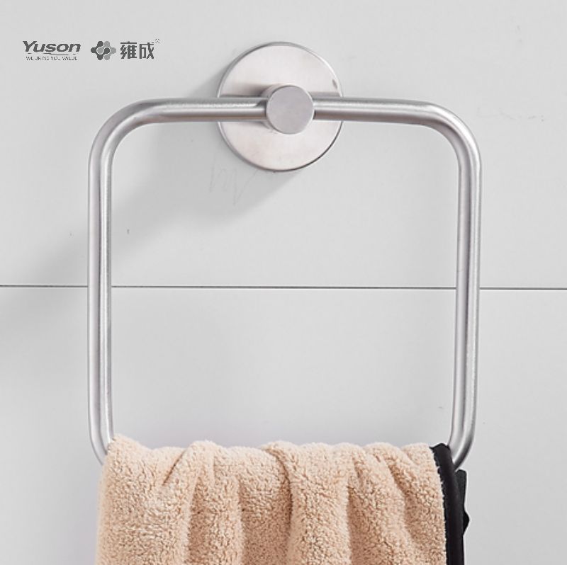 15510 Accesorii elegante pentru baie, inel pentru prosoape, suport pentru prosoape, zinc/alama/SUS Suport pentru prosoape, montat pe perete (Seria 15500)