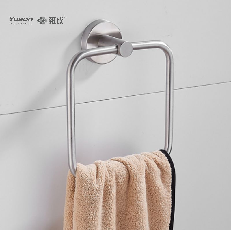 15510 Accesorii elegante pentru baie, inel pentru prosoape, suport pentru prosoape, zinc/alama/SUS Suport pentru prosoape, montat pe perete (Seria 15500)