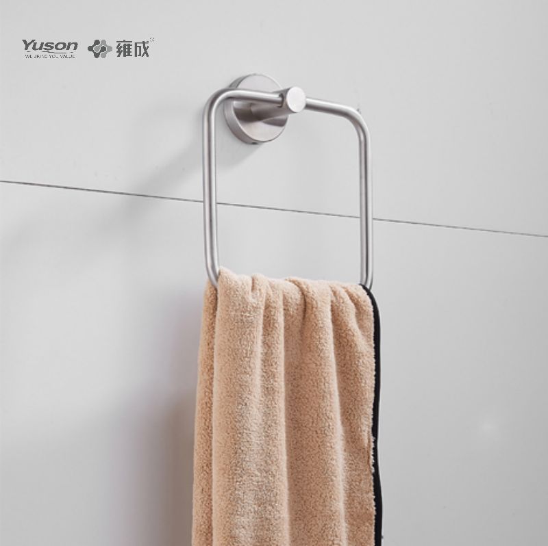 15510 Accesorii elegante pentru baie, inel pentru prosoape, suport pentru prosoape, zinc/alama/SUS Suport pentru prosoape, montat pe perete (Seria 15500)