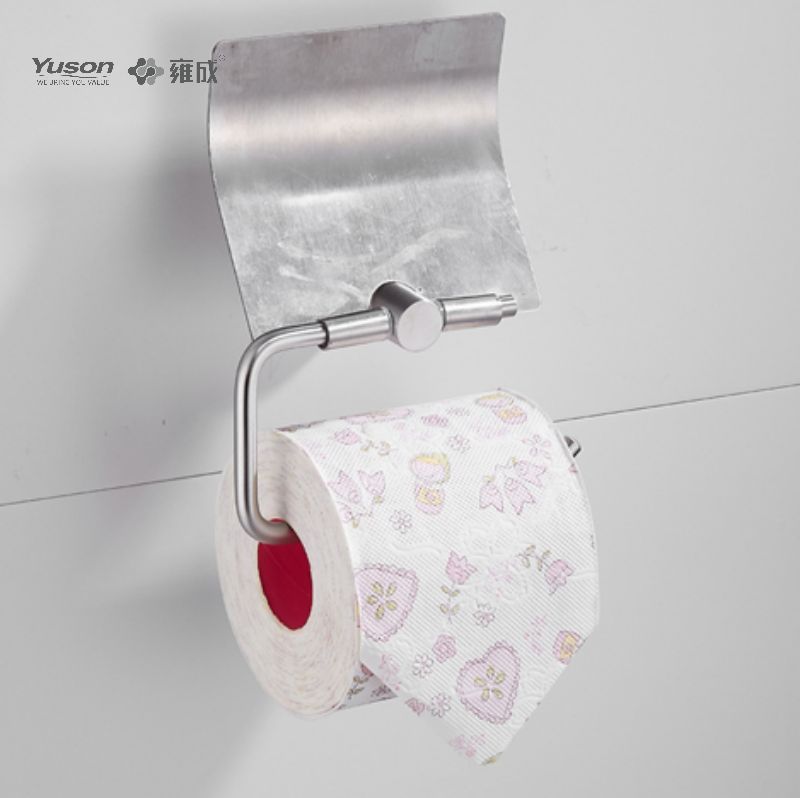 15586 Accesorii Sleek pentru baie, suport pentru hârtie igienică, zinc/alama/SUS Suport role pentru hârtie igienică, montat pe perete (Seria 15500)
