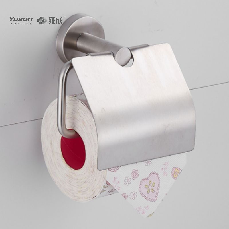 15586 Accesorii Sleek pentru baie, suport pentru hârtie igienică, zinc/alama/SUS Suport role pentru hârtie igienică, montat pe perete (Seria 15500)