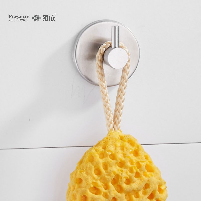 15588 Accesorii Sleek pentru baie, carlig pentru halat, carlig pentru halat din zinc/alama/SUS, montat pe perete (Seria 15500)