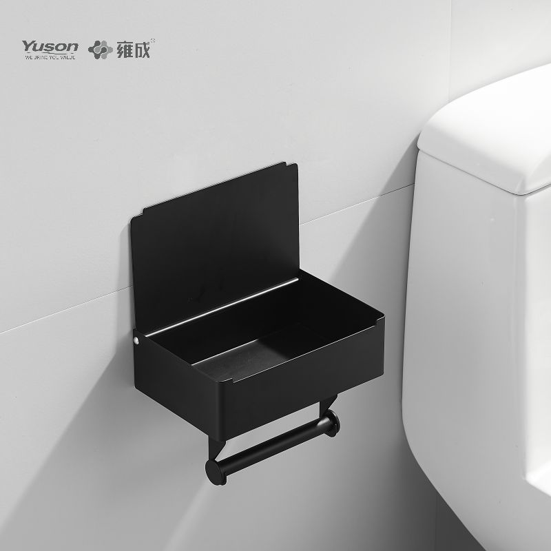 18786D Accesorii Sleek pentru baie, suport pentru hârtie igienică, zinc/alama/SUS Suport role pentru hârtie igienică, montat pe perete (Seria 18700)