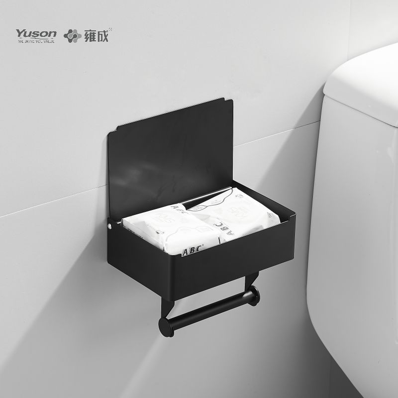 18786D Accesorii Sleek pentru baie, suport pentru hârtie igienică, zinc/alama/SUS Suport role pentru hârtie igienică, montat pe perete (Seria 18700)