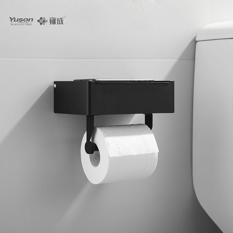 18786D Accesorii Sleek pentru baie, suport pentru hârtie igienică, zinc/alama/SUS Suport role pentru hârtie igienică, montat pe perete (Seria 18700)