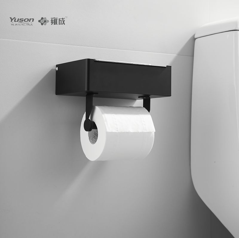 18786D Accesorii Sleek pentru baie, suport pentru hârtie igienică, zinc/alama/SUS Suport role pentru hârtie igienică, montat pe perete (Seria 18700)