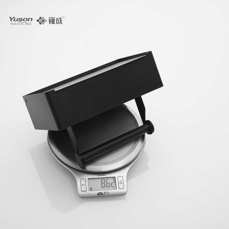 18786D Accesorii Sleek pentru baie, suport pentru hârtie igienică, zinc/alama/SUS Suport role pentru hârtie igienică, montat pe perete (Seria 18700)