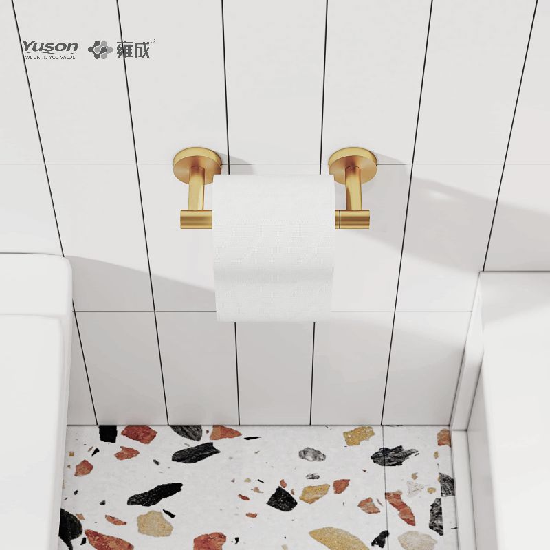 19286P Accesorii Sleek pentru baie, suport pentru hârtie igienică, zinc/alama/SUS Suport role pentru hârtie igienică, montat pe perete (Seria 19200)