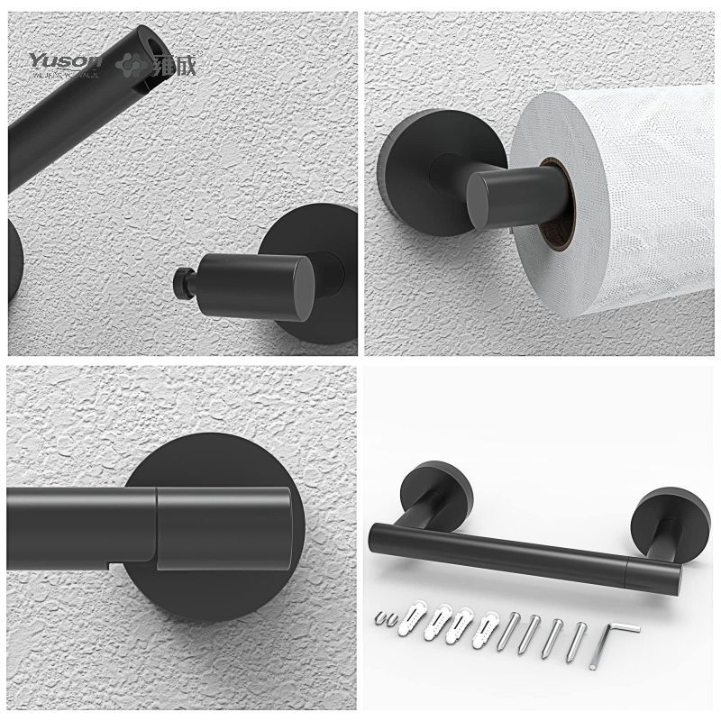 19286P Accesorii Sleek pentru baie, suport pentru hârtie igienică, zinc/alama/SUS Suport role pentru hârtie igienică, montat pe perete (Seria 19200)