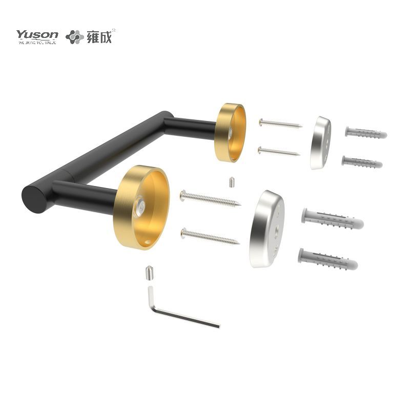 19286P Accesorii Sleek pentru baie, suport pentru hârtie igienică, zinc/alama/SUS Suport role pentru hârtie igienică, montat pe perete (Seria 19200)