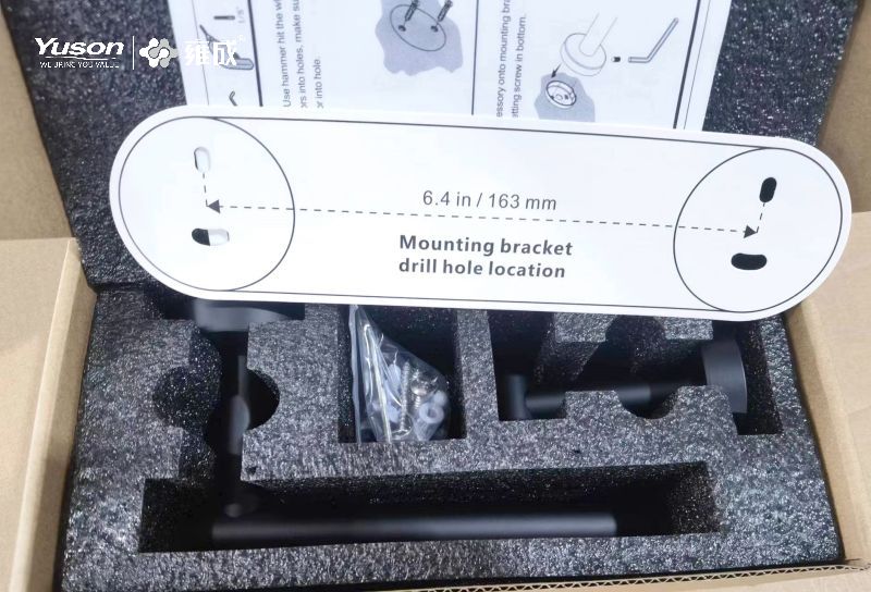 19286P Accesorii Sleek pentru baie, suport pentru hârtie igienică, zinc/alama/SUS Suport role pentru hârtie igienică, montat pe perete (Seria 19200)