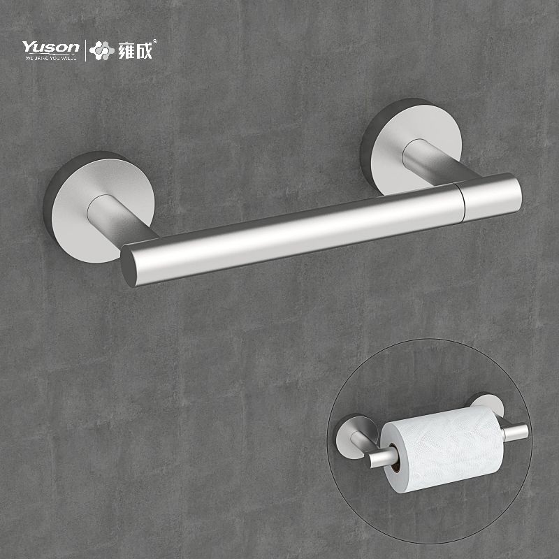 19286P Accesorii Sleek pentru baie, suport pentru hârtie igienică, zinc/alama/SUS Suport role pentru hârtie igienică, montat pe perete (Seria 19200)