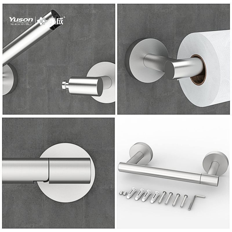 19286P Accesorii Sleek pentru baie, suport pentru hârtie igienică, zinc/alama/SUS Suport role pentru hârtie igienică, montat pe perete (Seria 19200)