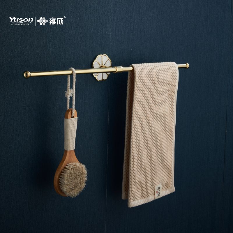 21024D Accesorii elegante pentru baie, Bare pentru prosoape cu 2 poli, Suport pentru prosoape de 24”, Suport pentru prosoape din zinc/alama/SUS, montat pe perete (Seria 21000)