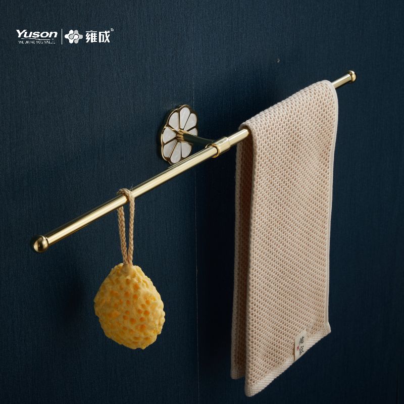 21024D Accesorii elegante pentru baie, Bare pentru prosoape cu 2 poli, Suport pentru prosoape de 24”, Suport pentru prosoape din zinc/alama/SUS, montat pe perete (Seria 21000)