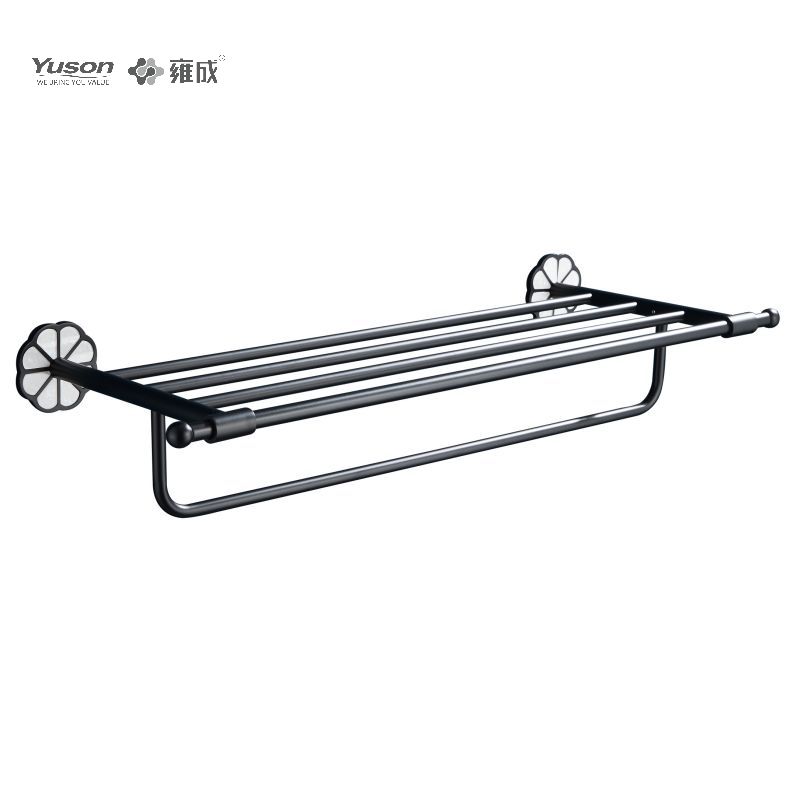 21062 Accesorii elegante pentru baie, rafturi pentru prosoape, suport pentru prosoape, zinc/alama/SUS Suport prosoape, montat pe perete (Seria 21000)