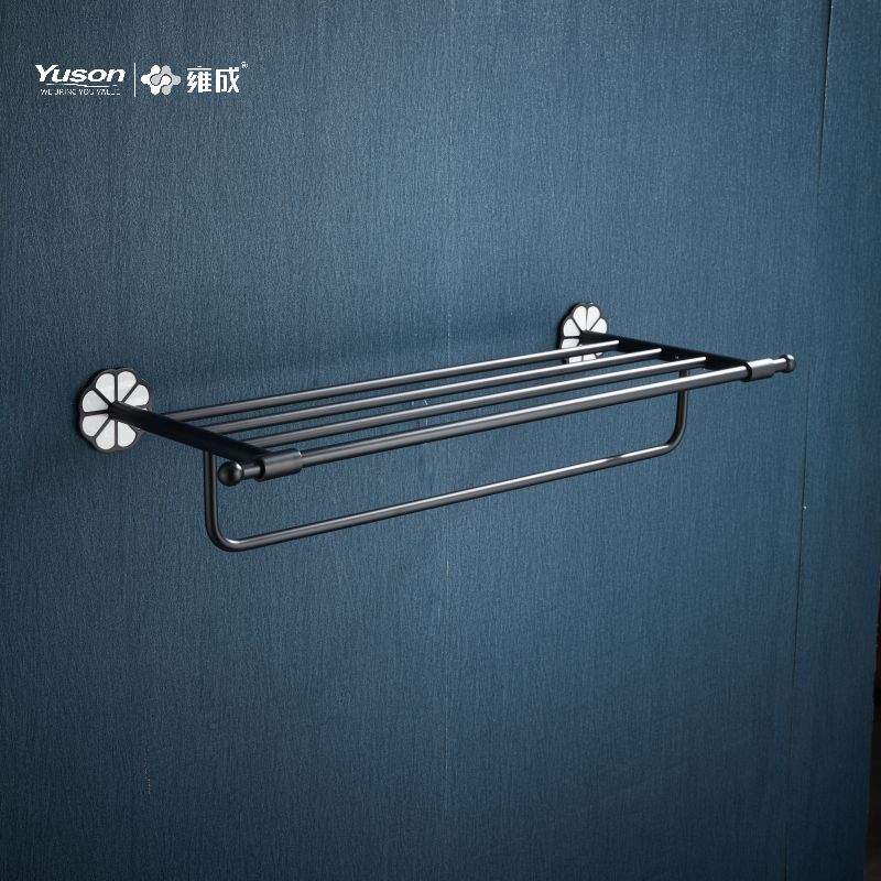 21062 Accesorii elegante pentru baie, rafturi pentru prosoape, suport pentru prosoape, zinc/alama/SUS Suport prosoape, montat pe perete (Seria 21000)