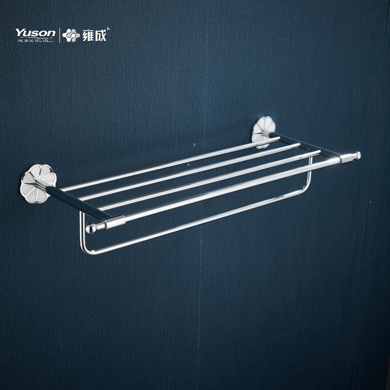 21062 Accesorii elegante pentru baie, rafturi pentru prosoape, suport pentru prosoape, zinc/alama/SUS Suport prosoape, montat pe perete (Seria 21000)