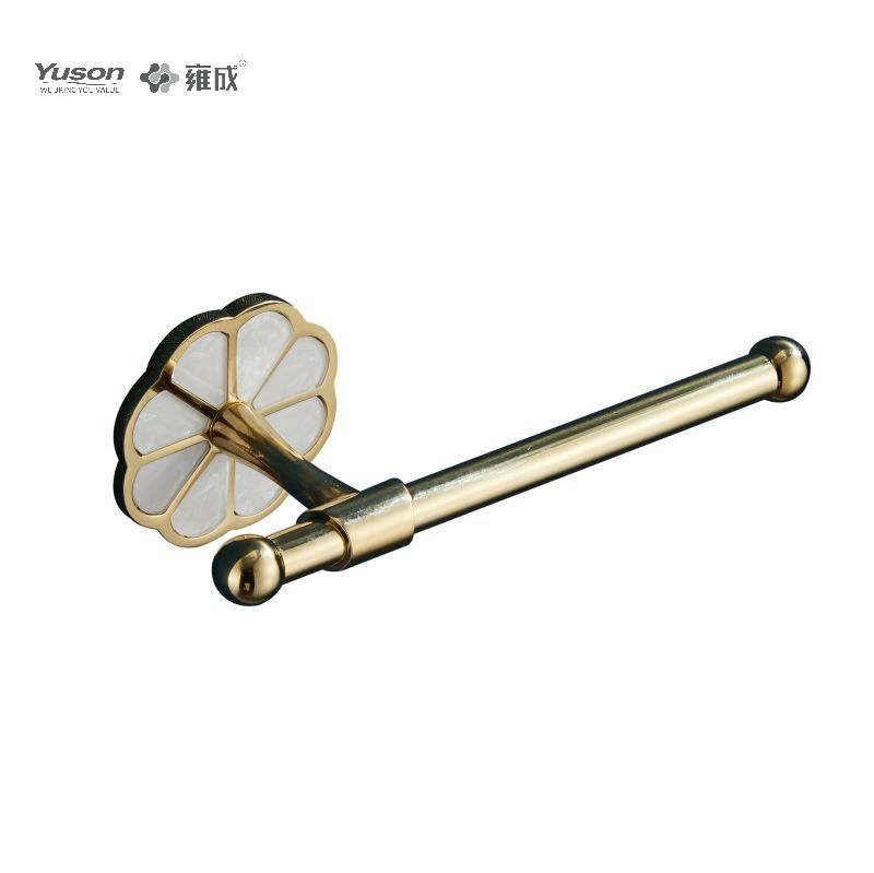 21086 Accesorii elegante pentru baie, suport pentru hârtie igienică, zinc/alama/SUS Suport pentru rolă de hârtie igienică, montat pe perete (Seria 21000)