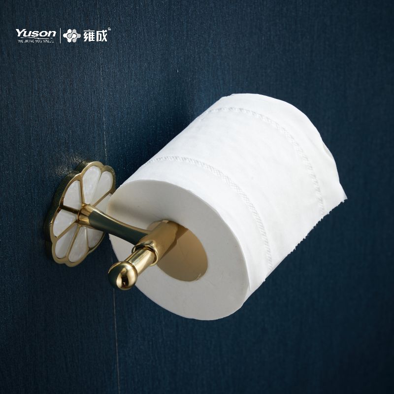21086 Accesorii elegante pentru baie, suport pentru hârtie igienică, zinc/alama/SUS Suport pentru rolă de hârtie igienică, montat pe perete (Seria 21000)
