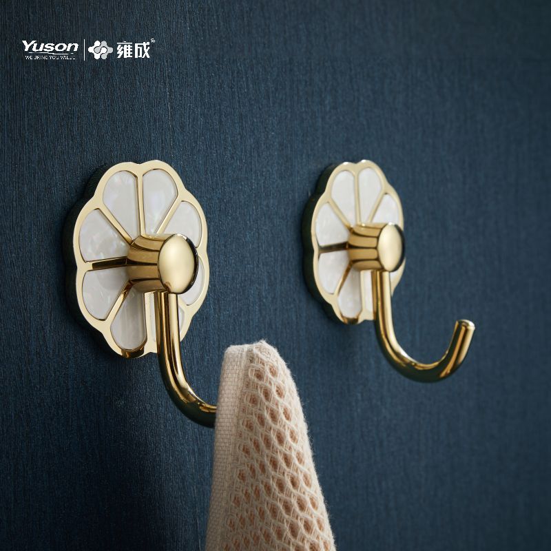 21088 Accesorii Sleek pentru baie, cârlig pentru halat, zinc/alama/SUS carlig pentru halat, montat pe perete (Seria 21000)