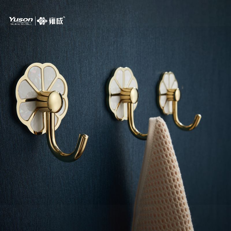 21088 Accesorii Sleek pentru baie, cârlig pentru halat, zinc/alama/SUS carlig pentru halat, montat pe perete (Seria 21000)