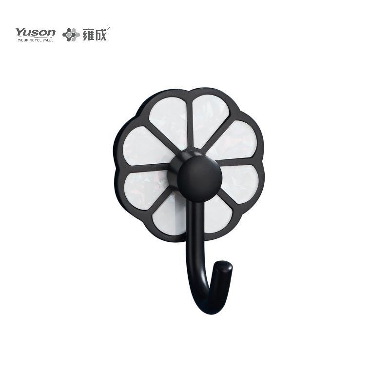 21088 Accesorii Sleek pentru baie, cârlig pentru halat, zinc/alama/SUS carlig pentru halat, montat pe perete (Seria 21000)